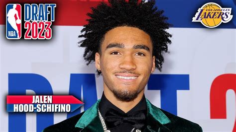 lakers draft picks|Lakers select Jalen Hood.